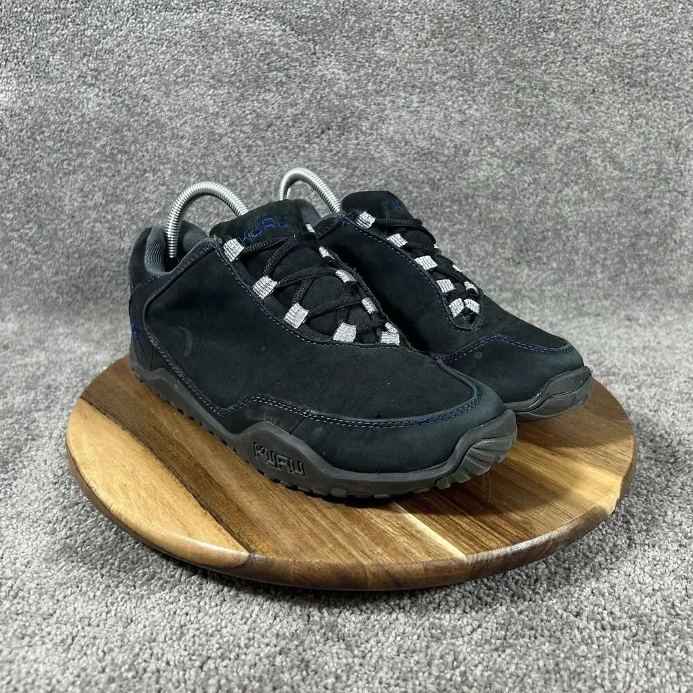 KURU Chicane Women’s Sz 8.5 Black Leather Rugged Walking Trail Hiking Shoes Used